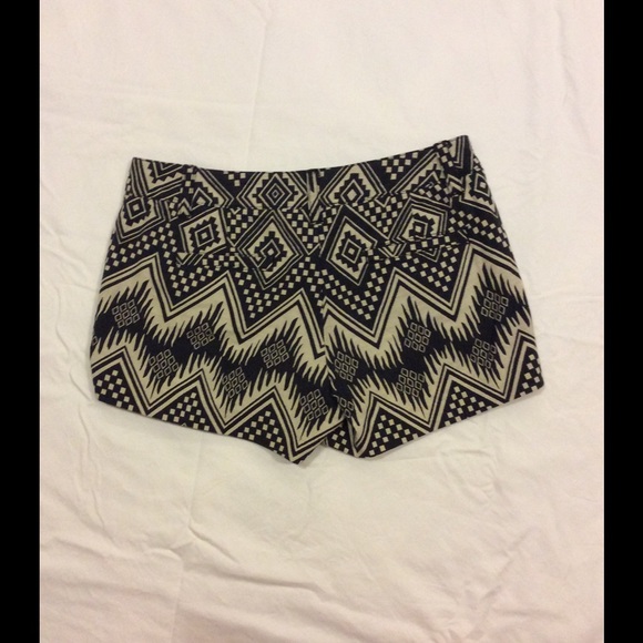 J. Crew black tribal print shorts - Picture 2 of 3